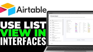 How to Use the List View in Airtable Interfaces 2025 (Step-by-Step)