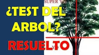 TEST DEL ÁRBOL CORRECTO | TEST DEL ÁRBOL RESUELTO | SOLUCIÓN