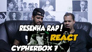 Resenha Rap - Cypherbox 7 - Adl, Chs, Coruja Bc1 & Dexter - Pragmático Prod. Leo