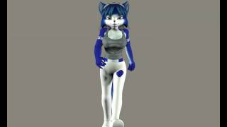 Krystal Walking (Star Fox)