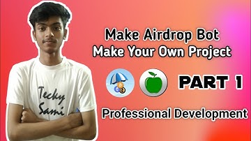 How to make telegram airdrop bot | make your own airdrop project | telegram bot | a to z tutorial ||