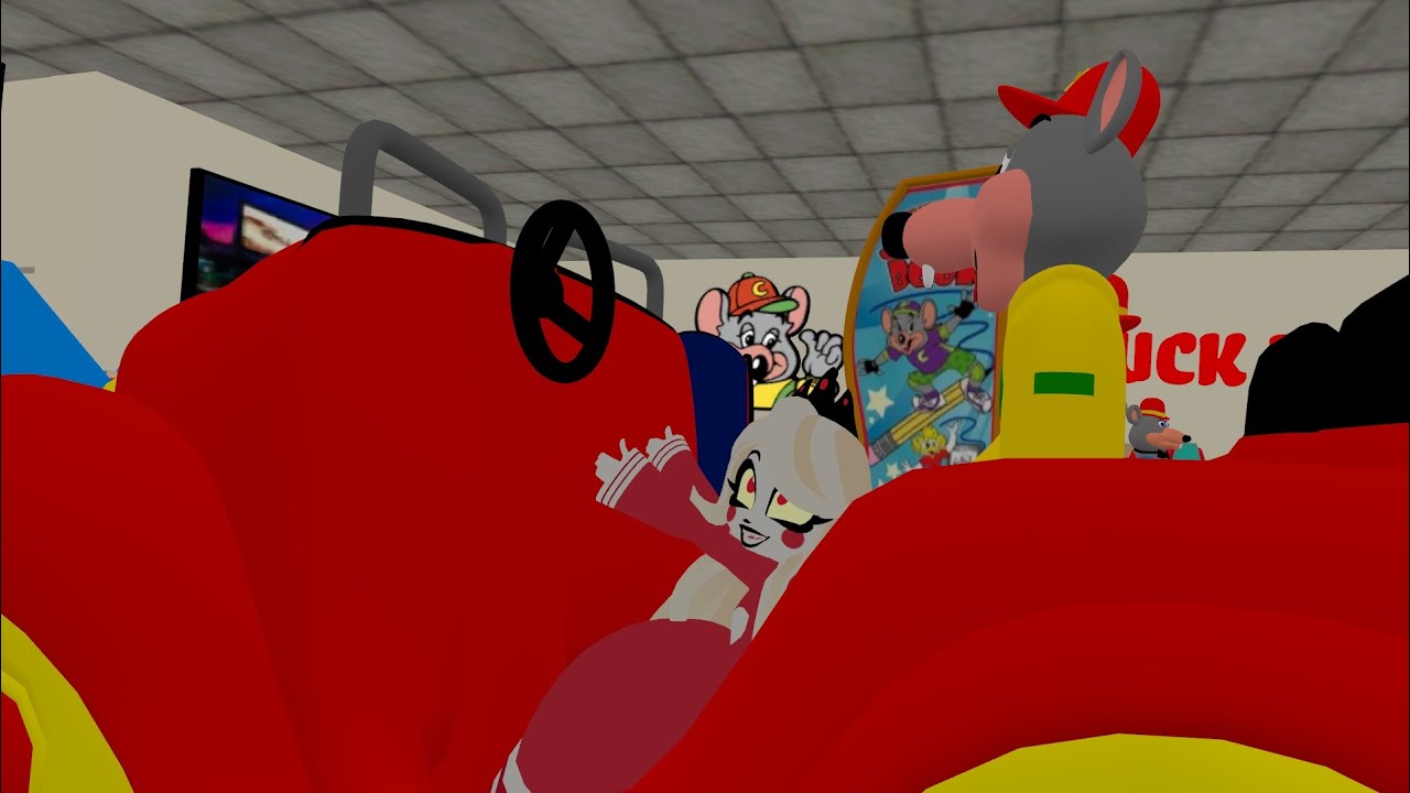 Baby Charlie's Trip To Chuck.E.Cheese's Pizza Time Theater (A Hazbin Hotel VRchat Video)