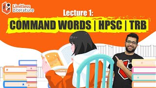 Lecture 1: Command Words | HPSC | TRB Subjective Type Questions Wealth