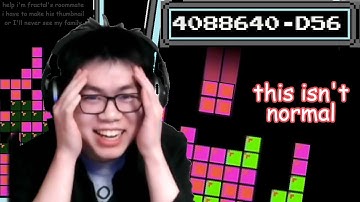 Breaking NES Tetris with GLITCHED COLORS! 1356 lines and 4,888,640 points (PAL)