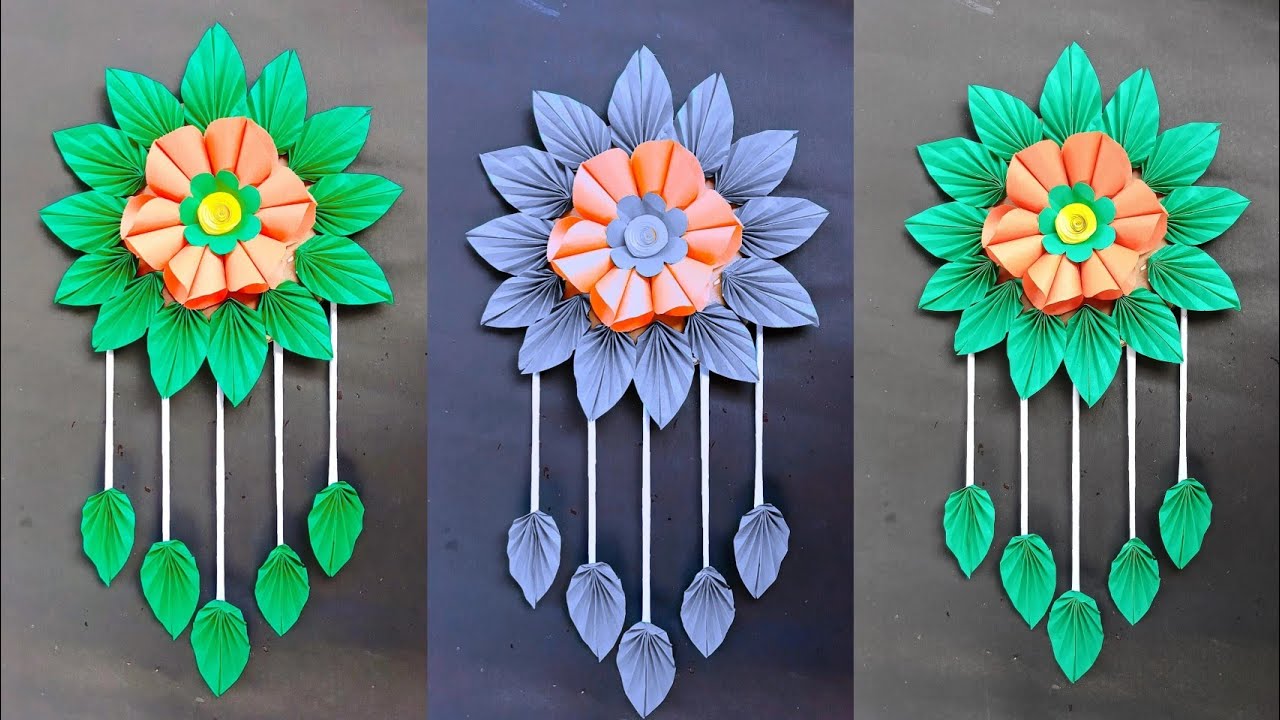 Beautiful and easy paper Wall hanging /paper craft from home decoration / wallmate / roomdecor ...