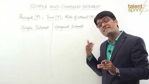 Introduction of Simple Interest & Compound Interest हिंदी में | Quantitative Aptitude | TalentSprint