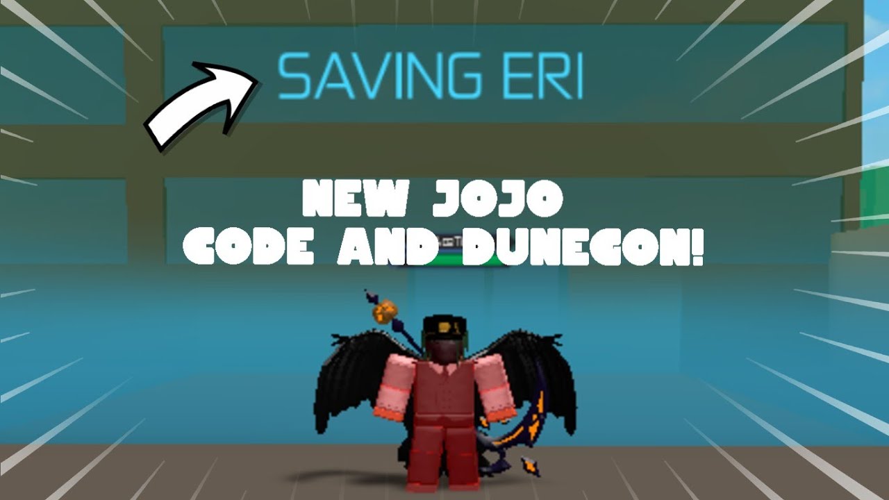 [NEW] JOJO CODE AND DUNEGON UPDATE | Roblox Heroes Online - YouTube