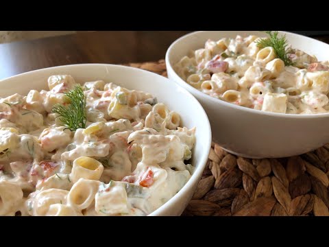 Video: Makarna Ve Tavuk Salatası Nasıl Yapılır?