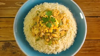 طريقة عمل الأرز بالفاهيتا how to make fajita rice