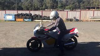Honda NS250R 1986 Test Ride