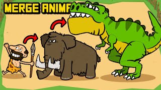 Merge Animals - ผสมร่างสัตว์โบราณต่อสู้!!  [ เกมส์มือถือ ]