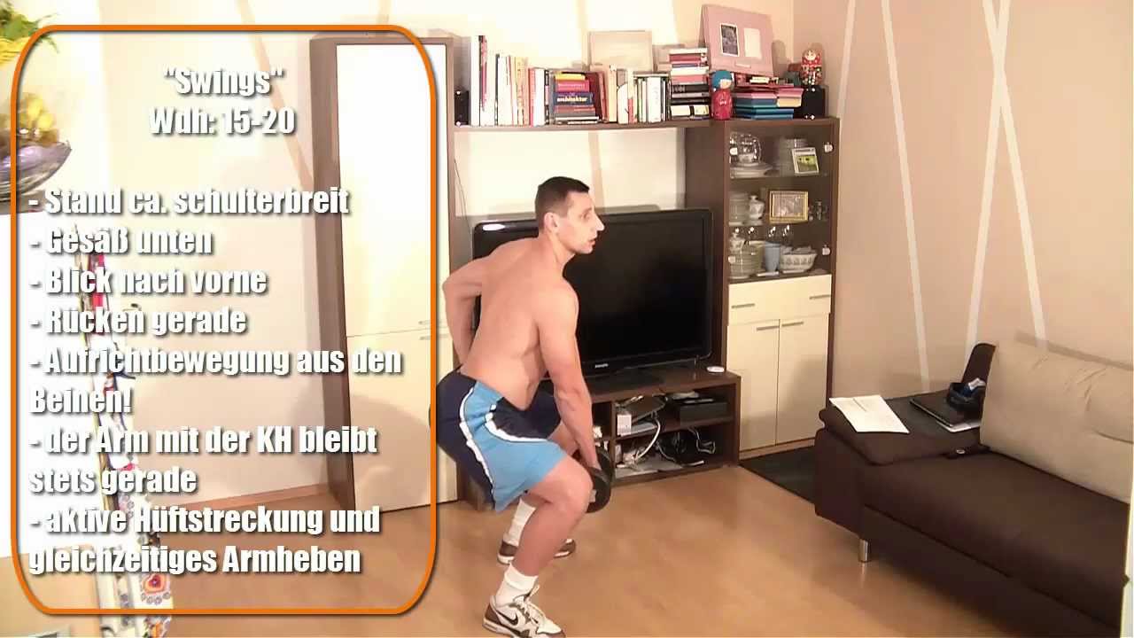 Fett weg Workout für zuhause und im Freien