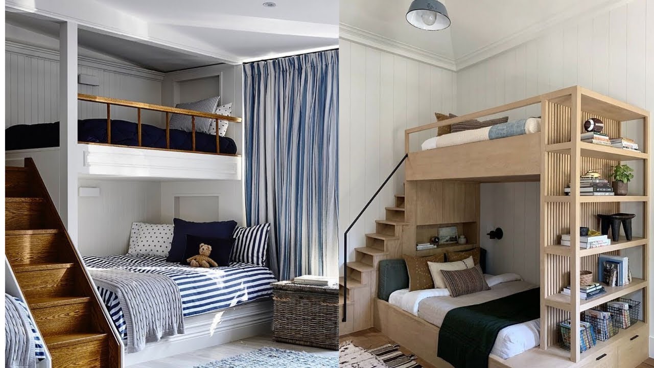 Modern Bunk Bed Design Ideas Interior, Bunk Bed Room Ideas