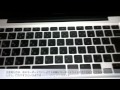 moshi clearguard(JIS) macbook キーボードカバー開封＆装着動画