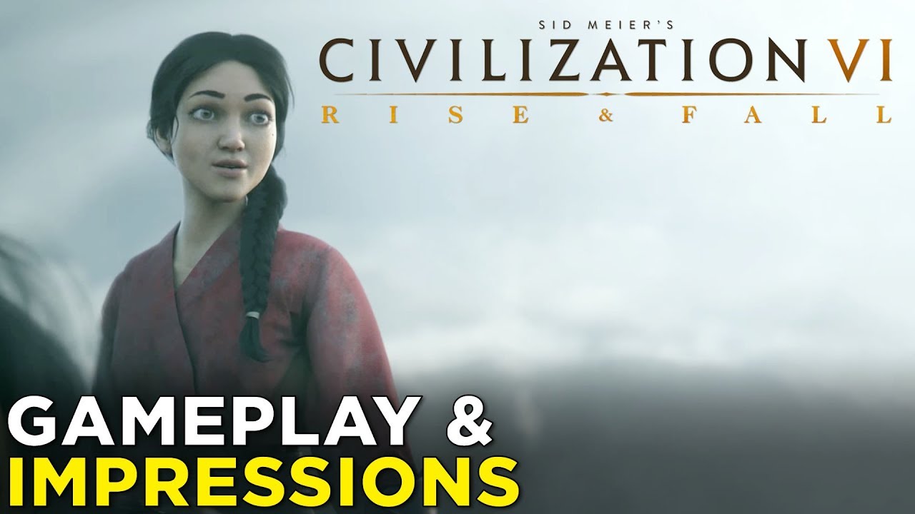 Video till En titt på Civilization VI: Rise and Fall
