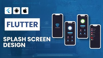 Splash Screen Design in VPN App | Flutter | Thrilling Tech