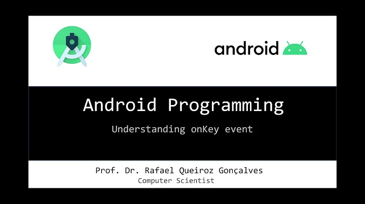 Android - onKey event