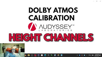 Dolby Atmos Measurements & Calibration - REW & Audyssey MultEQ-X - Height Channels - Part 3