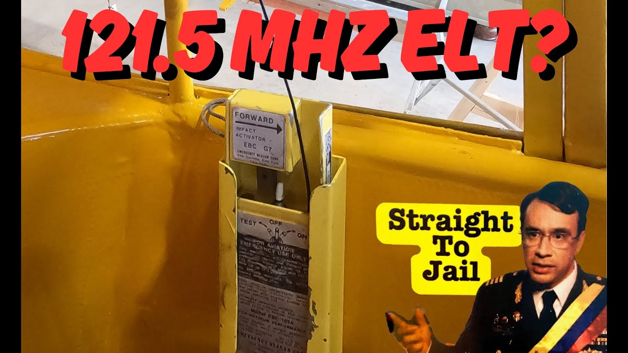 Are 121.5 MHZ Emergency Locator Transmitters Illegal???