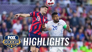 World Cup Qualifying: Pulisic’s hat trick moves USMNT closer to Qatar in win vs Panama | FOX SOCCER