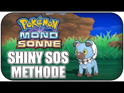 SHINY POKEMON DURCH SOS METHODE! - Pokémon Sonne und Mond Tutorial