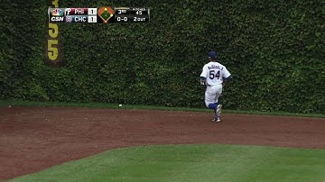 PHI@CHC: Ruiz rips an RBI double into left field