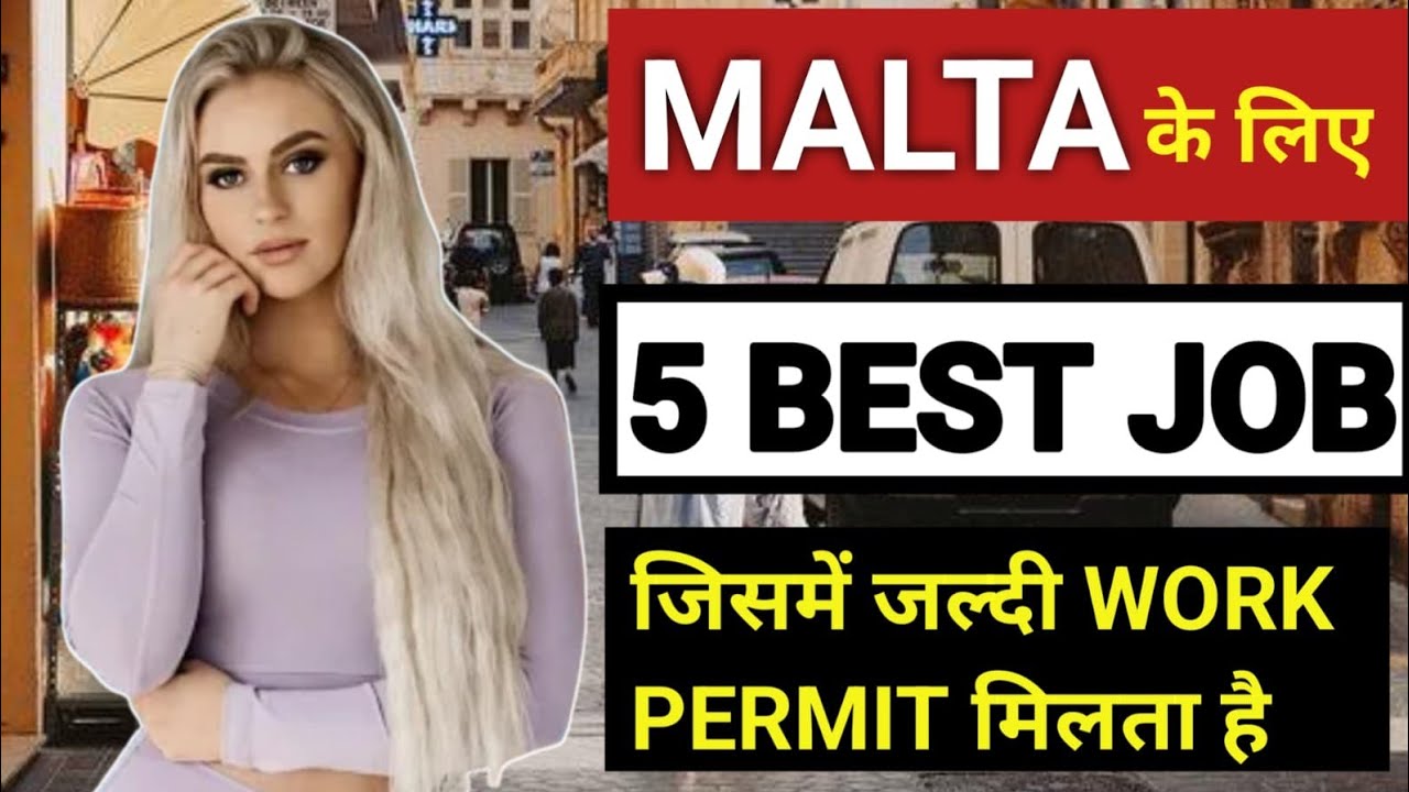 Malta Best Jobs For Indians Waiter Jobs, Cleaner jobs, Construction