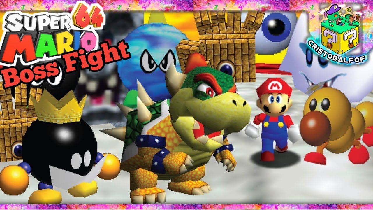 ⭐Super Mario 64 - Boss Fight - Rom Hack | CristobalFOF Games - YouTube