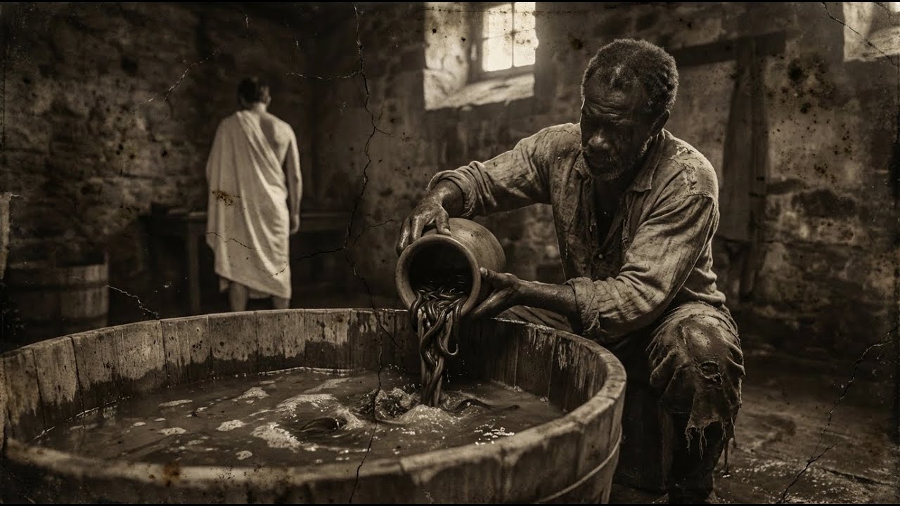 O ESCRAVO 'PESCADOR' que encheu a tina de banho do Coronel com Sanguessugas Negras: A Morte Branca!