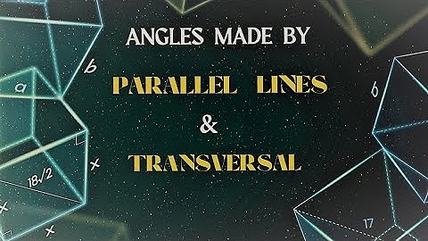 Parallel lines and transversals worksheet answer key