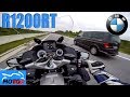 BMW R1200RT - FUN and ACTION on German Autobahn