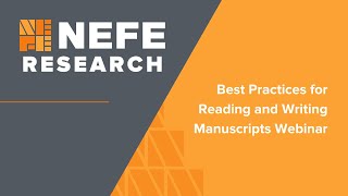 Best Practices for Reading and Writing Manuscripts Webinar with Dr. Carly Urban