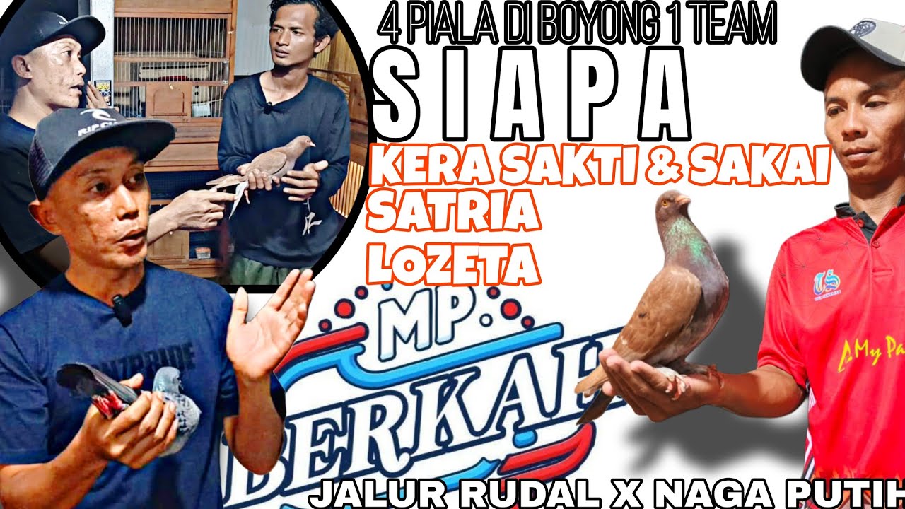 🔴4 PIALA DI BOYONG 1 TEAM|MENGENAL KERA SAKTI|SAKAI|SATRI DAN LOZETA| MERPATI YG BIKIN TOTONAN MEWAH