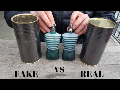 Fake vs Real Jean Paul Gaultier Le Male Perfume 125 ml