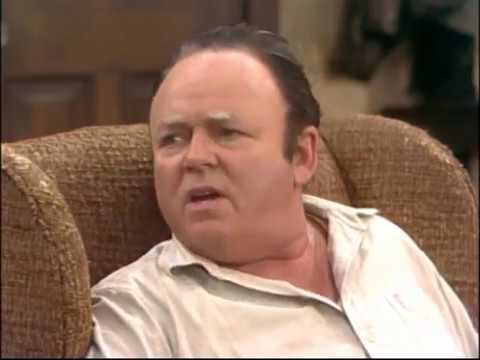 Archie Bunker Explains Why Cave Women Had Short Legs Fat Butts