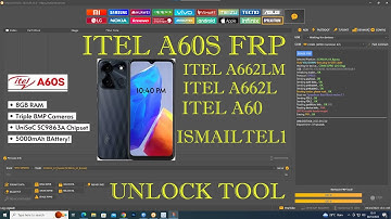 itel A662lm frp by unlock tool ERASE FRP  itel a60s SC9863A Erasing FRP...OK UNLOCK TOOL 2023