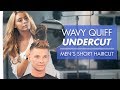 Mens Short Hair for Summer - Wavy Quiff Undercut 2019