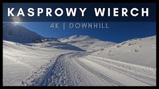 Zjazd z Kasprowego | 4K | POV