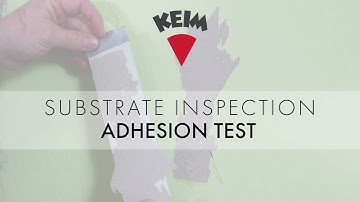 Substrate Inspection – Adhesion test