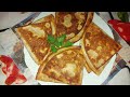 Вкусный завтрак из лаваша