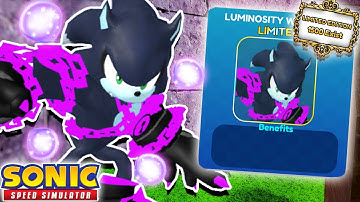 *NEW* LUMINOSITY WEREHOG in Sonic Speed Simulator!