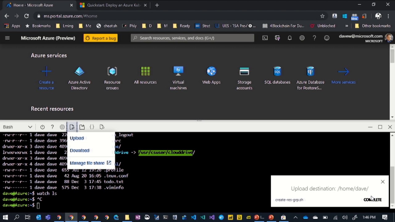Azure Cloud Shell - YouTube