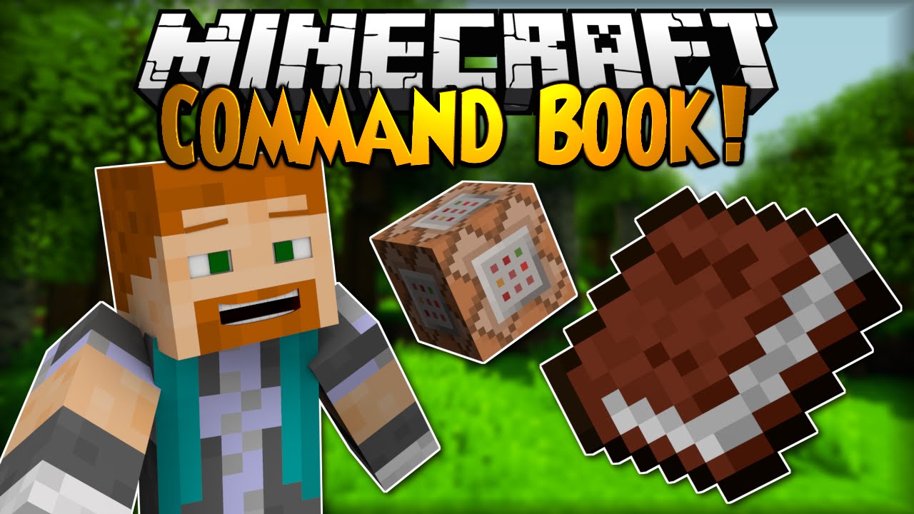 Minecraft COMMAND BOOK! One Command Creation! YouTube