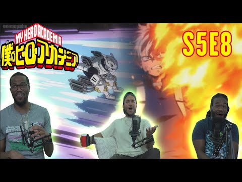 MY HERO ACADEMIA SEASON 5 EPISODE 8 REACTION | ANIMATION WENT CRAZY!!