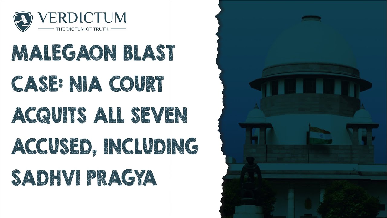 Malegaon Blast Case: NIA Court Acquits All Seven Accused, Including Sadhvi Pragya
