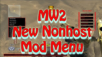 [Mw2] New Update | NonHost & Host Mod Menu Elite Bot v1.5 All Clients SPRX [DEX] With Downloads!