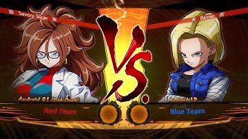 Android 21 (Lab Coat) VS Android 18 | Dragon Ball FighterZ | XBOX Series X Gameplay
