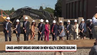UMass Amherst marks groundbreaking for new Public Health and Health Sciences building