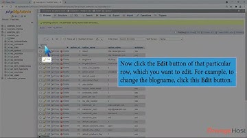 How to edit a database table via phpMyAdmin in cPanel with OrangeHost