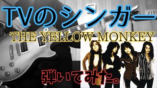 TVのシンガー　/  THE YELLOW MONKEY 　弾いてみた　(歌詞付)